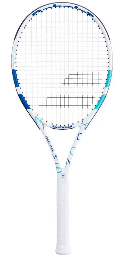 BABOLAT Babolat Evoke Team 102 Wimbledon Tennis Racket - Grip 3