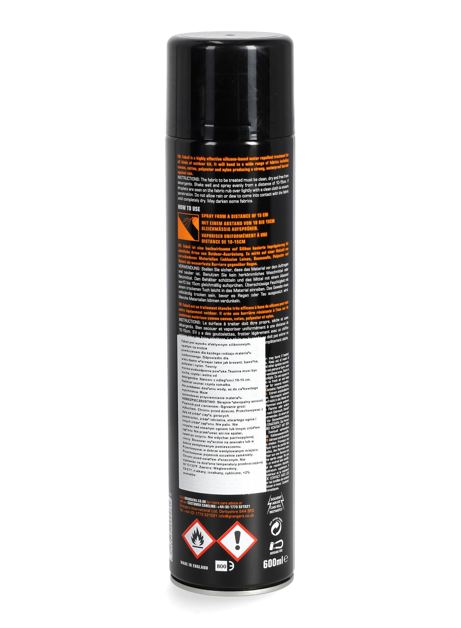 Impregnace na oblečení Fabsil Universal Protector 600 ml 2/2
