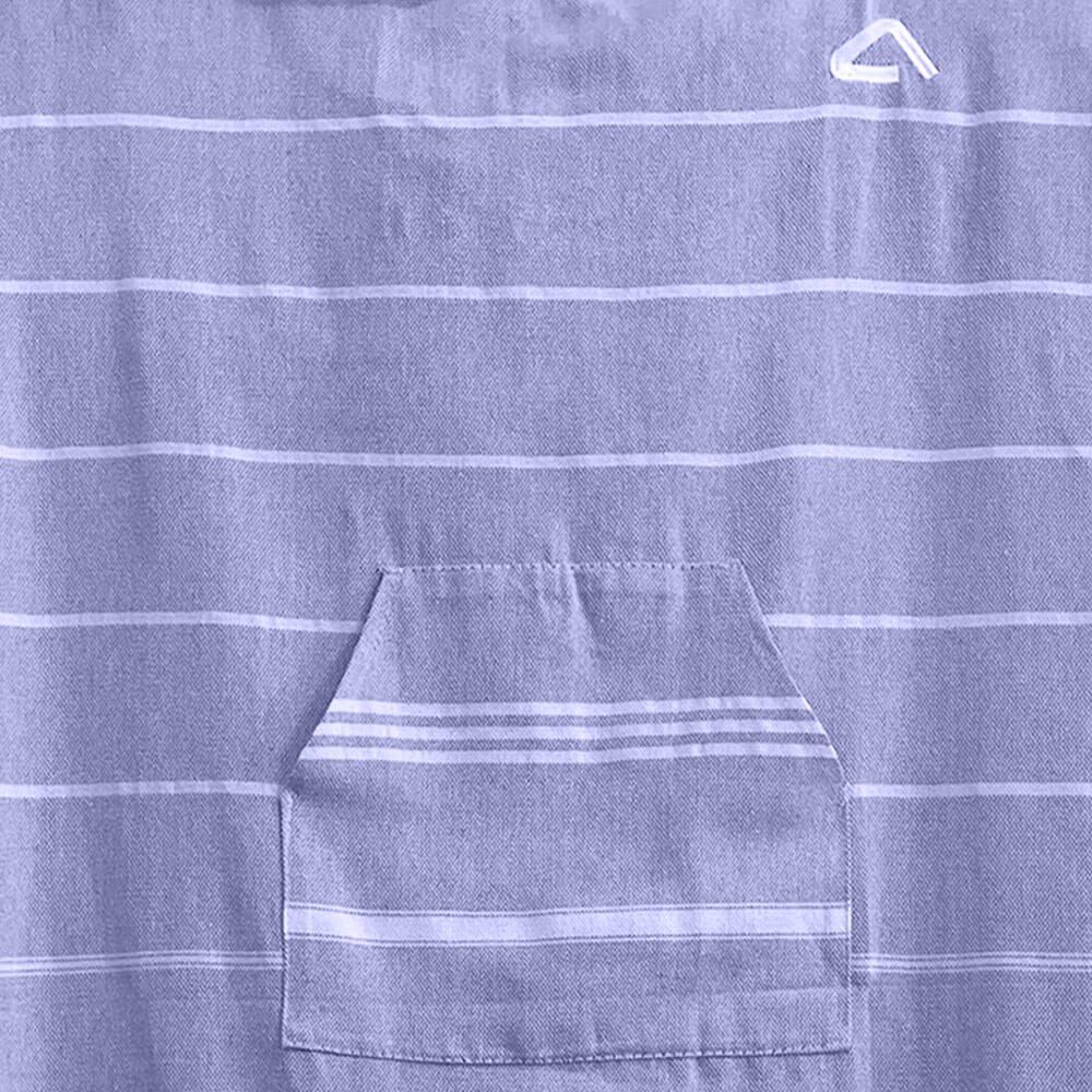 Poncho Toalla Cambiador - 200gsm  -  Azul 3/6