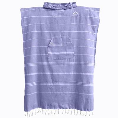Asciugamano fasciatoio Poncho - 200 g/m² - Blu