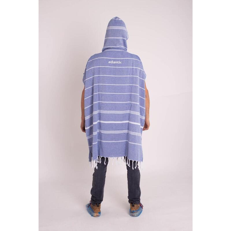 Poncho Handdoek Zomer 200 g/m²  - Blau