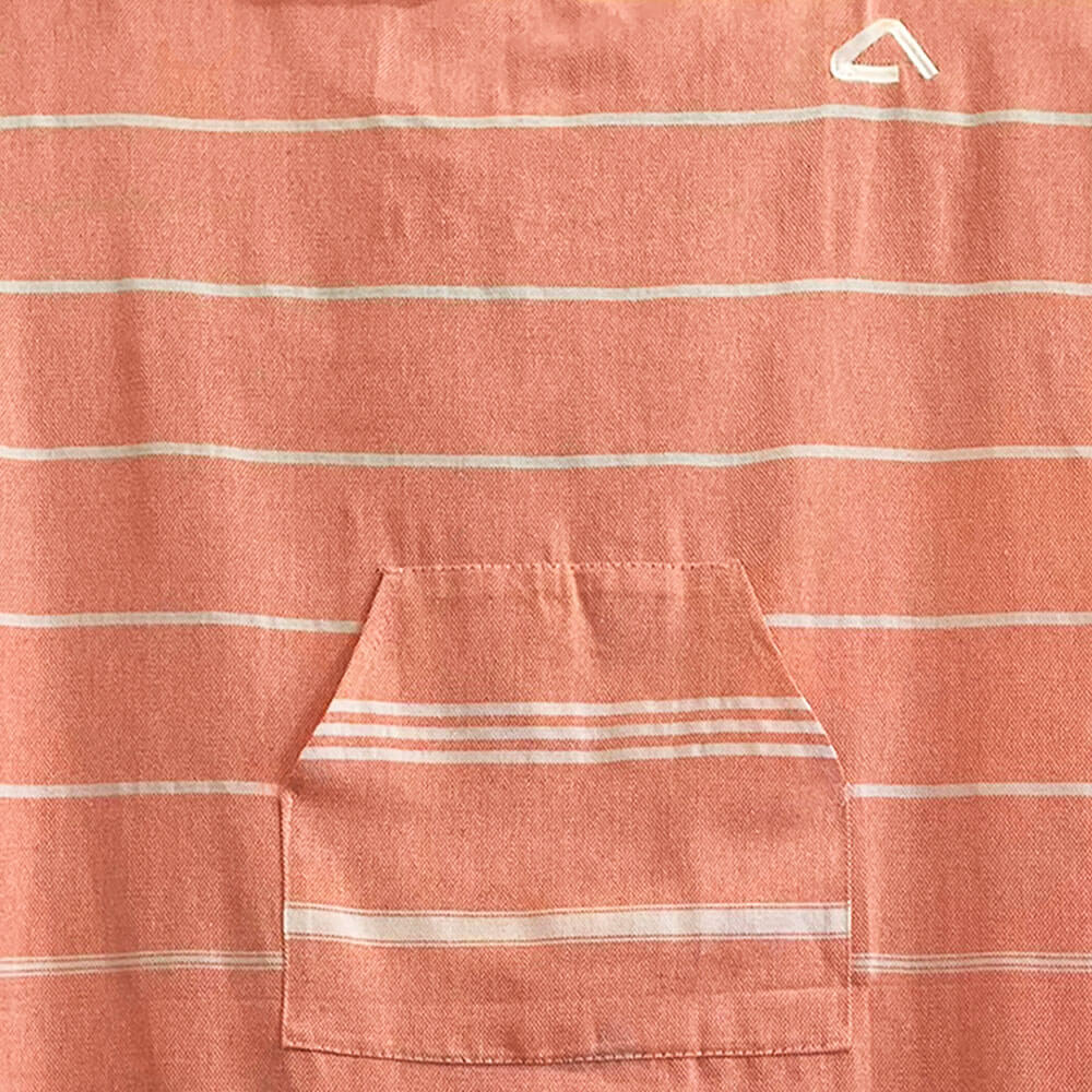 Poncho Aankleedhanddoek - 200gsm - Zalm 4/5