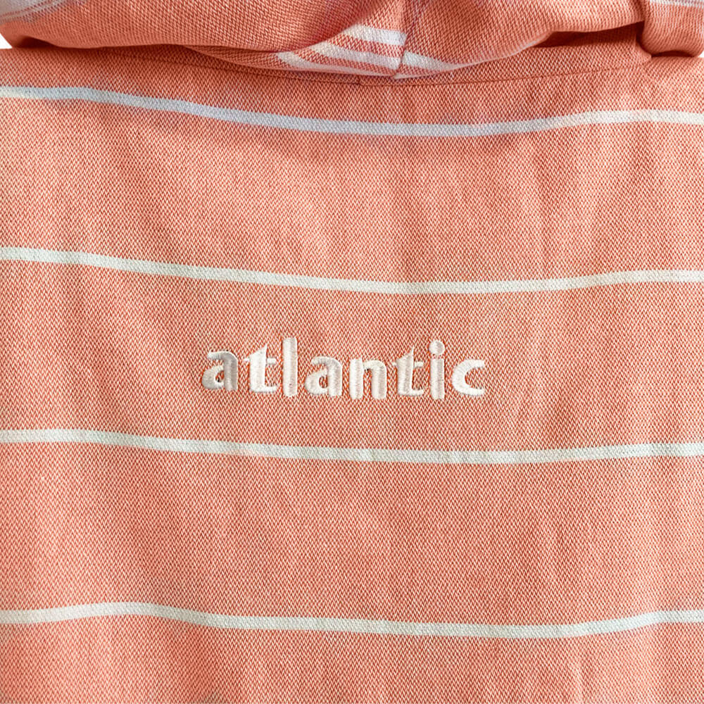 Poncho Aankleedhanddoek - 200gsm - Zalm 3/5