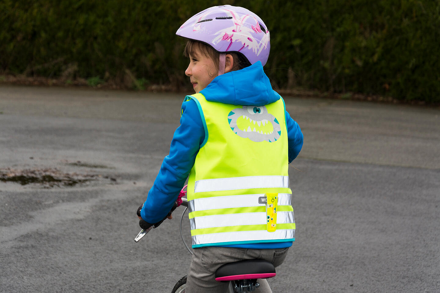 Wowow reflectieest kids Nuty Jacke Größe XS Pink 4/7