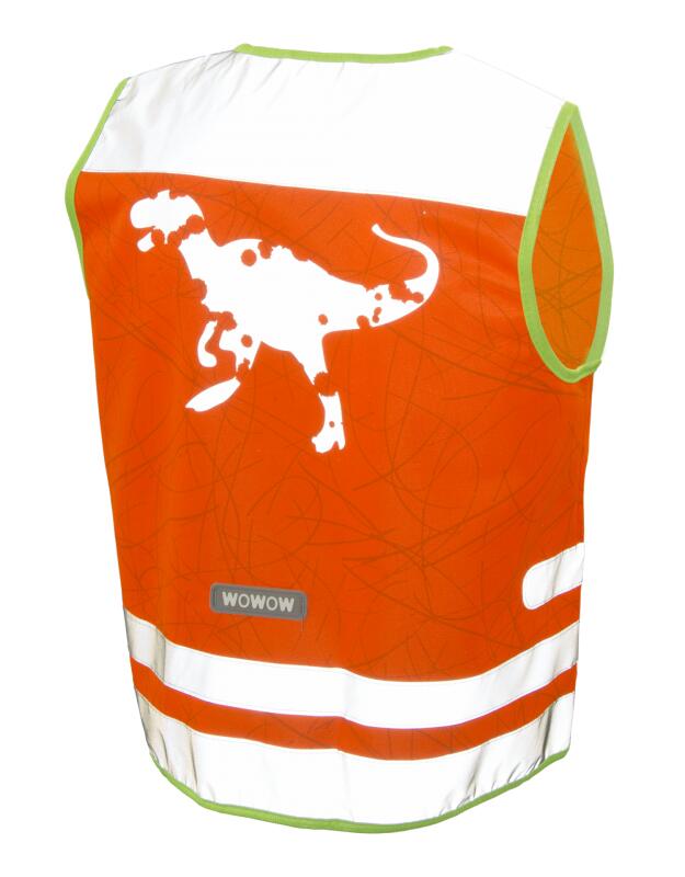 WOWOW Wowow reflectievest kinderen nutty jacke maat M oranje