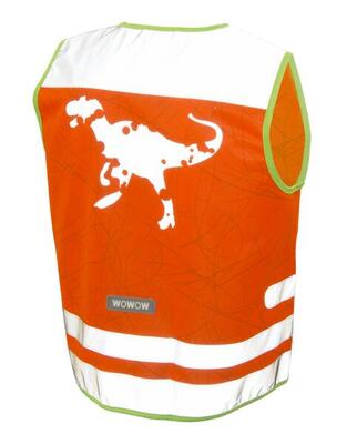 Wowow reflectievest kinderen nutty jacke maat m oranje