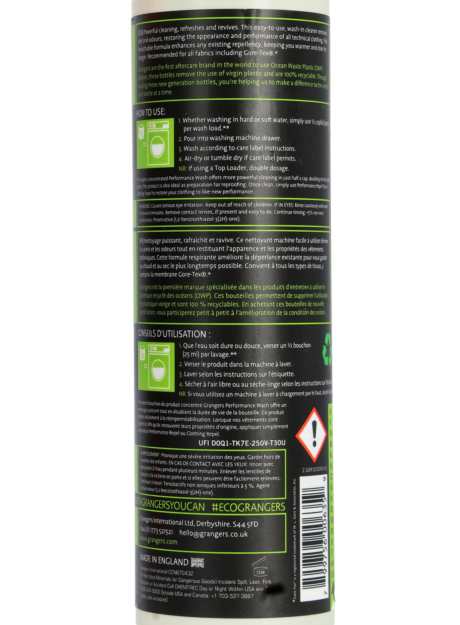 Performance Wash and Clothing Repel Set 6/6