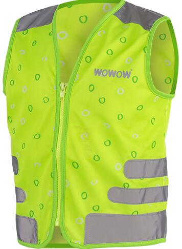 Wowow reflektierende Kinder Natey Jacke Größe S grün 2/7