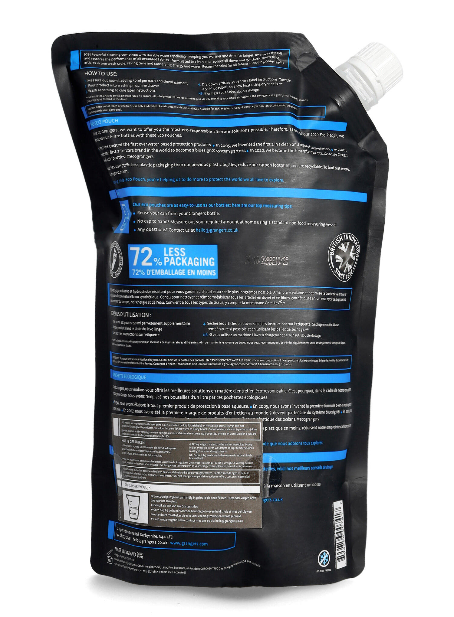 Detergente per abbigliamento outdoor Down Wash+Repel 2/3