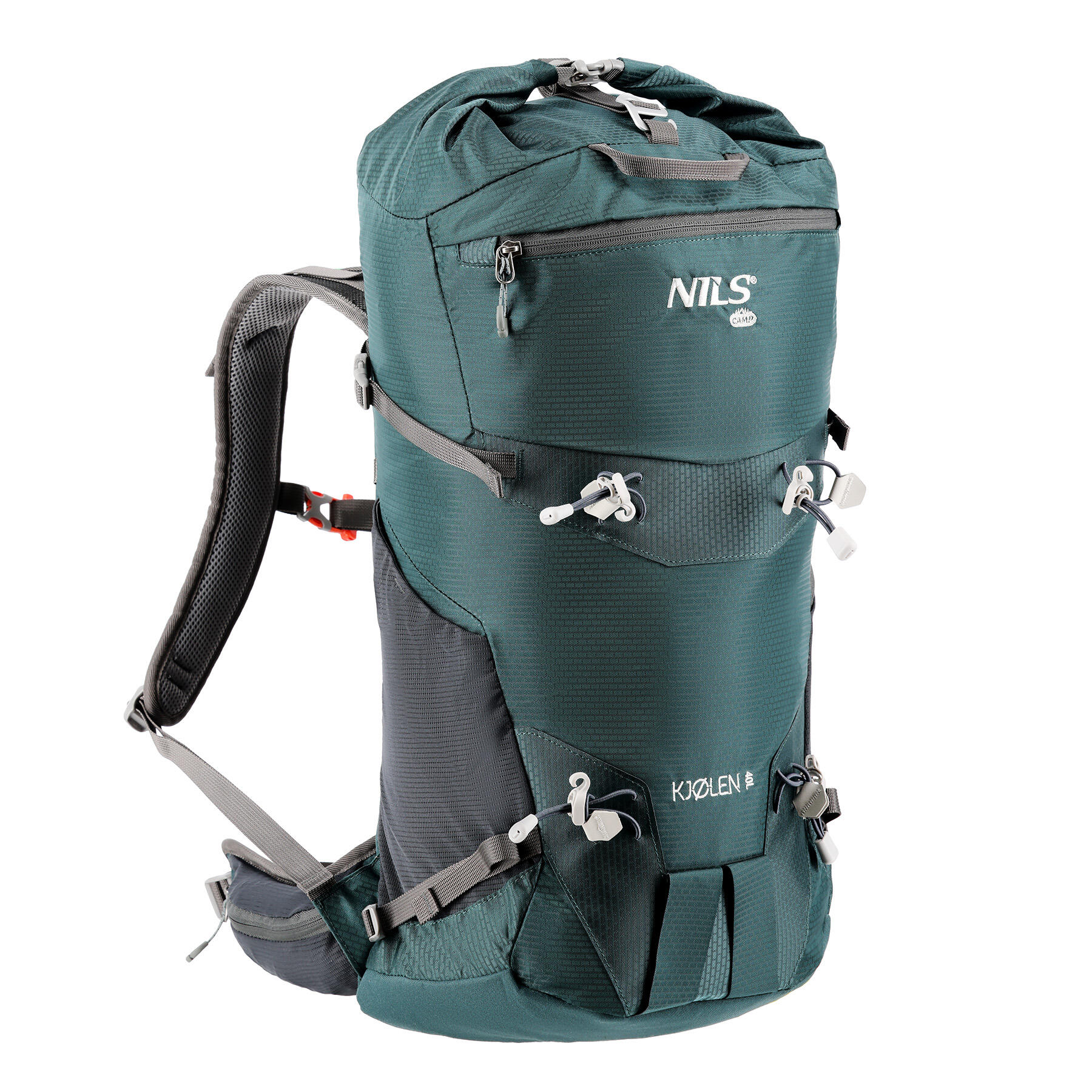 Nils Camp - Sac À Dos De Randonnée Kjolen 40l Nc1938 Nils Camp - Sac À Dos - Orange|vert - No Size - Decathlon