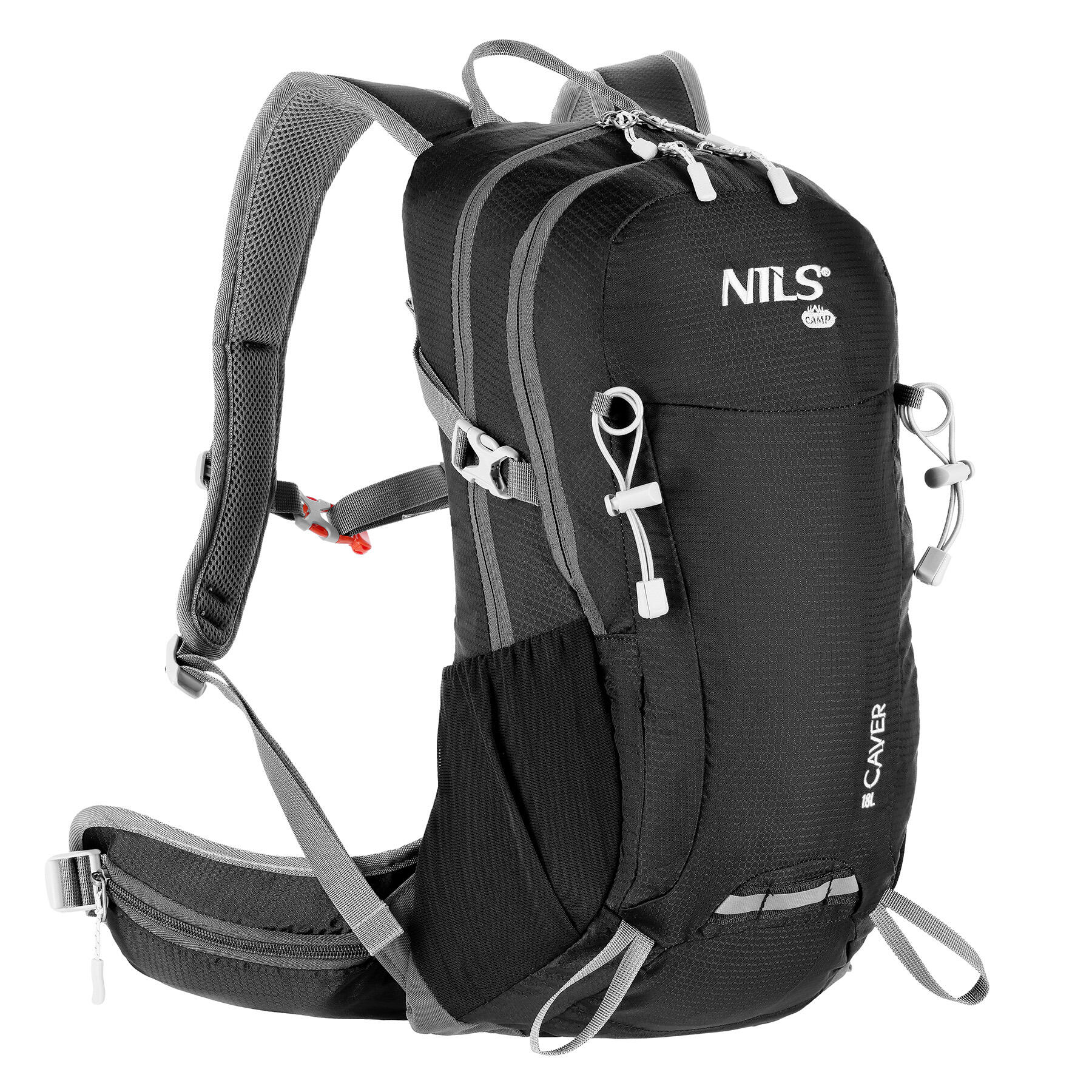 Nils Camp - Sac À Dos De Randonnée Caver 18 L Nc1950 Nils Camp - Chest Pack - Noir - No Size - Decathlon