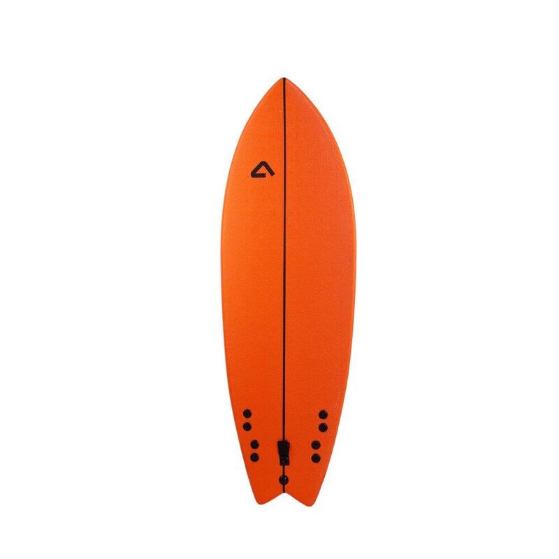 Surf Softboard - Whale - Crocodile Skin + Soft IXPE