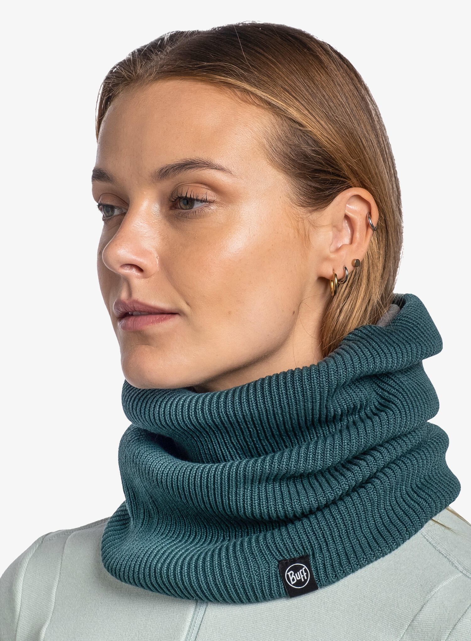 Gebreide &amp; fleece nekwarmer Buff Renvi 4/4