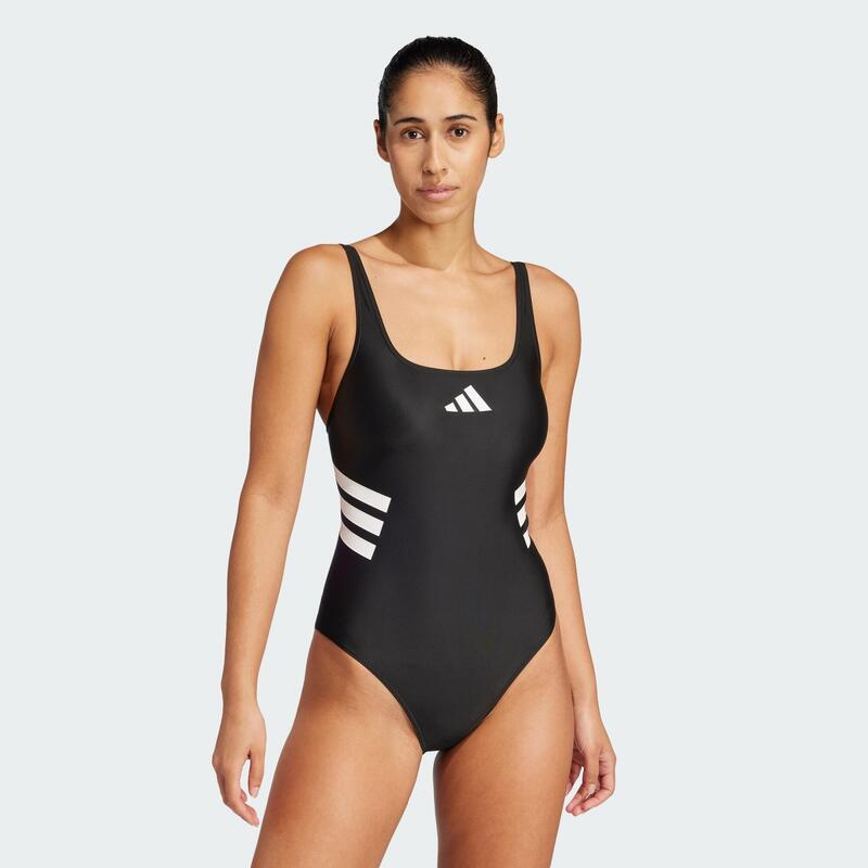 Maillot de bain dos en U 3 bandes