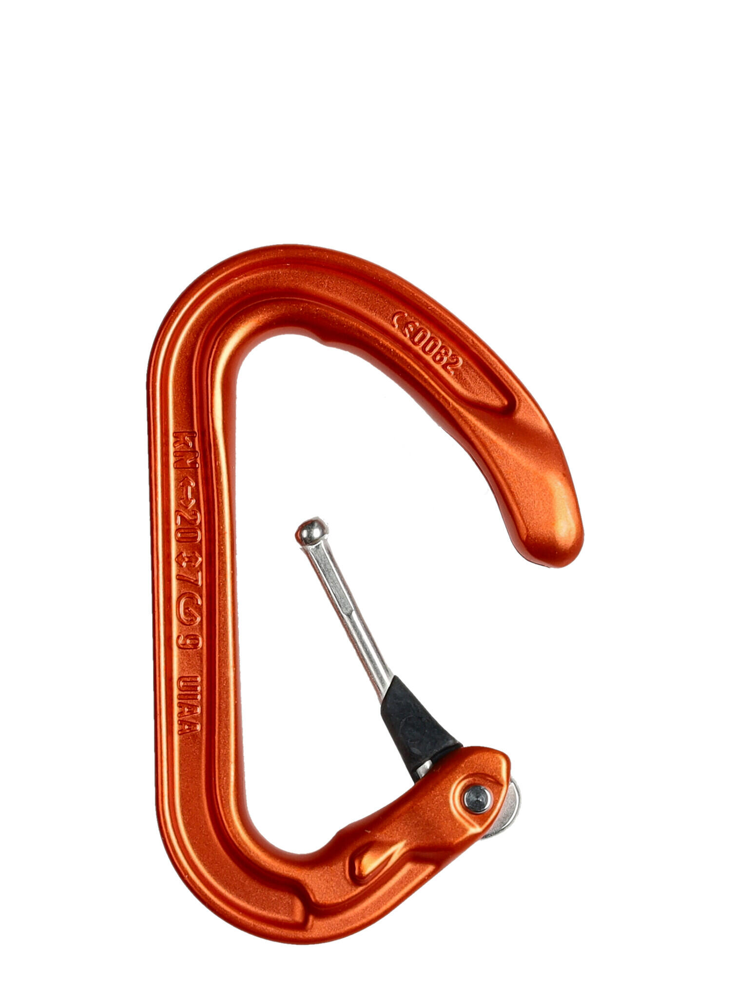 Petzl Ange S mousqueton H MonoFil orange ultraléclair 23 mm 28 g 3/6