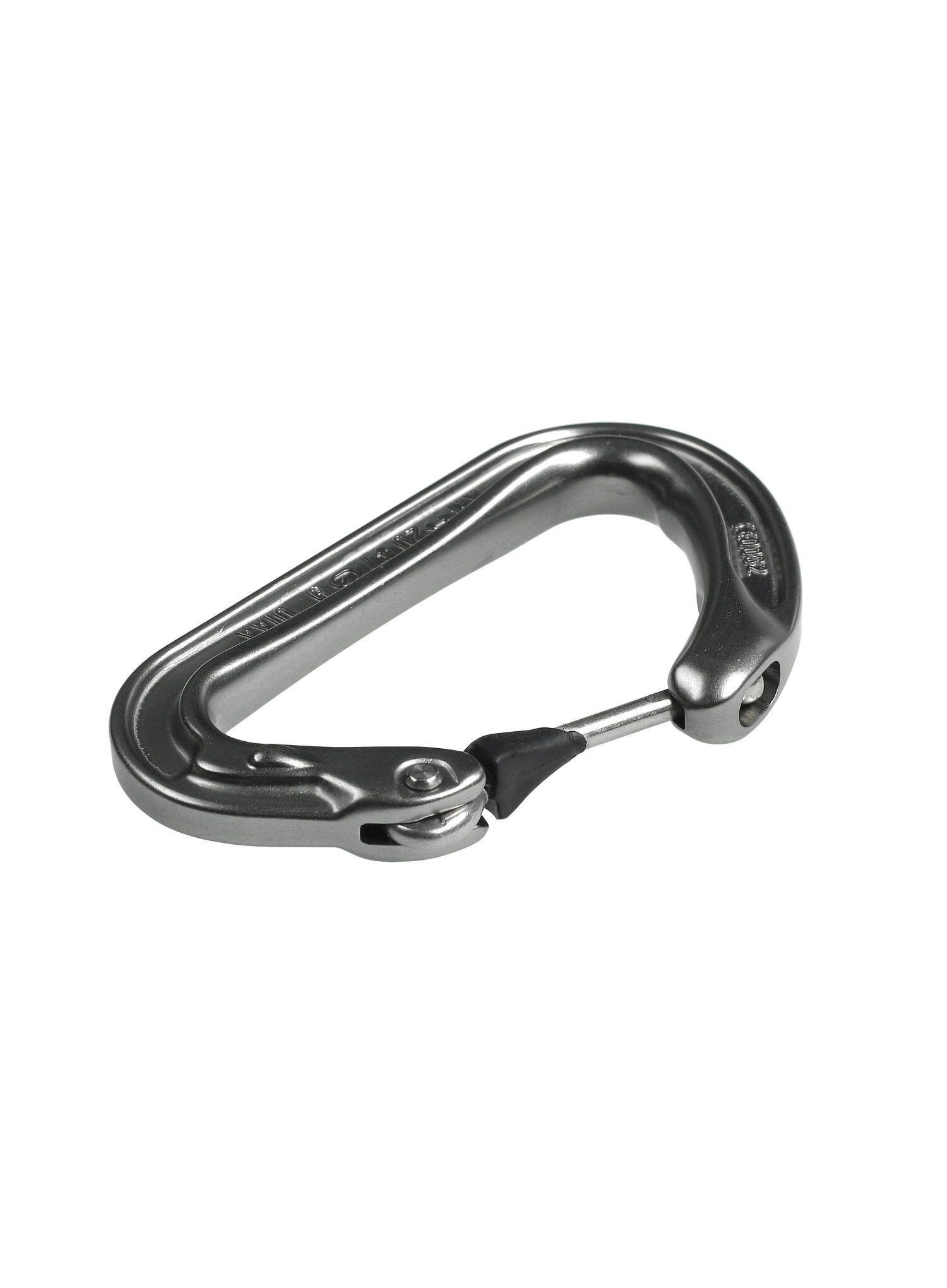 Carabiner Petzl Ange S Grey Aluminium 28 g Keylock 7/7