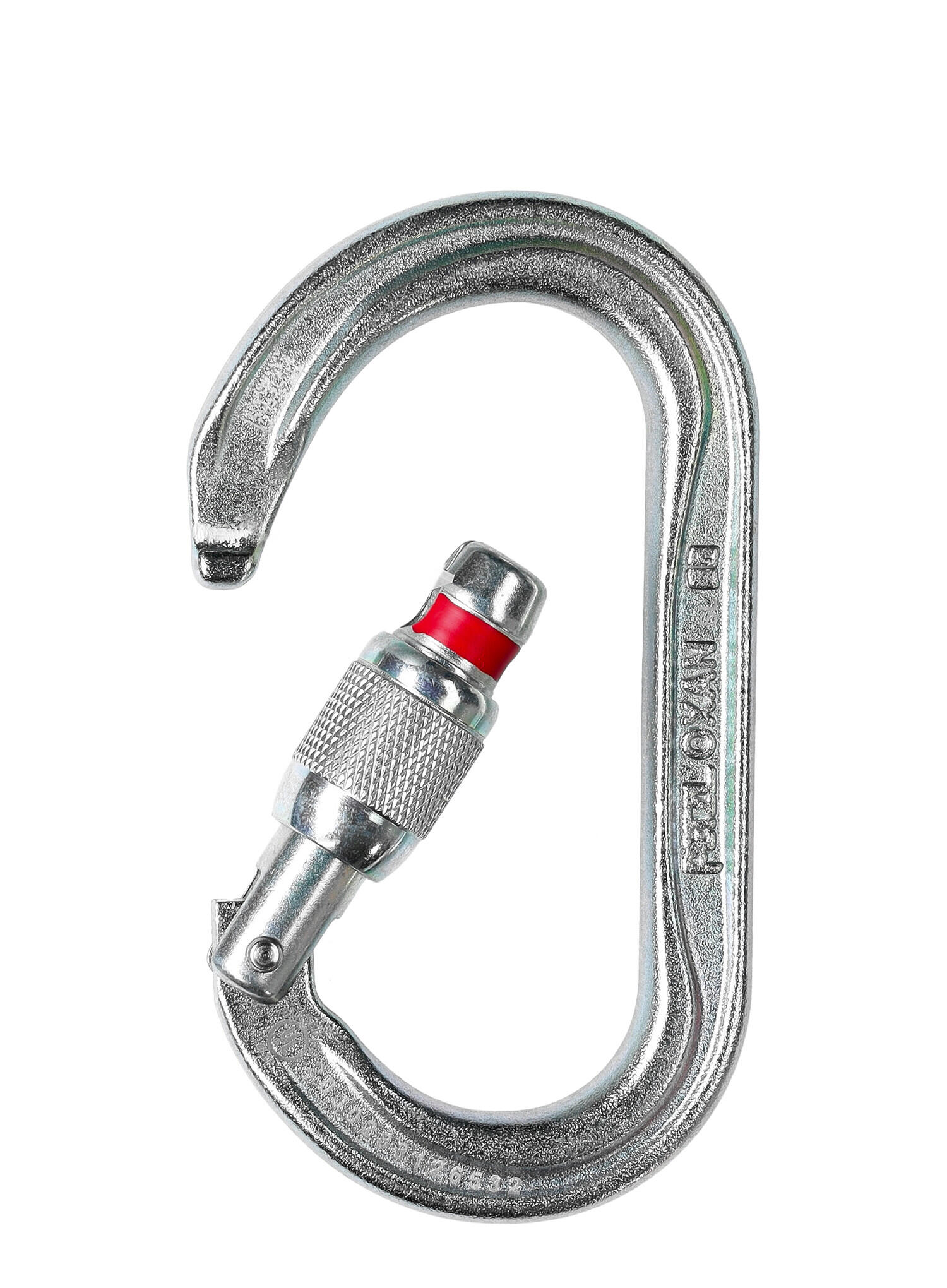 Petzl OXAN SCREW-LOCK — Mousqueton acier ovale verrouillage vis (témoin) 2/4