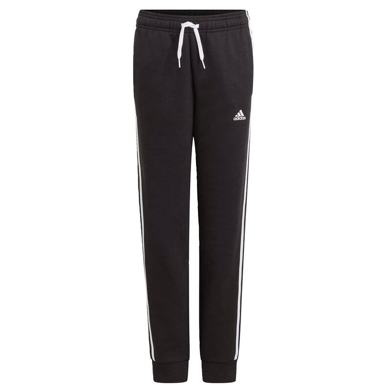 Pantalon de Trening pentru Copii Adidas  Essentials 3 Ban Negru