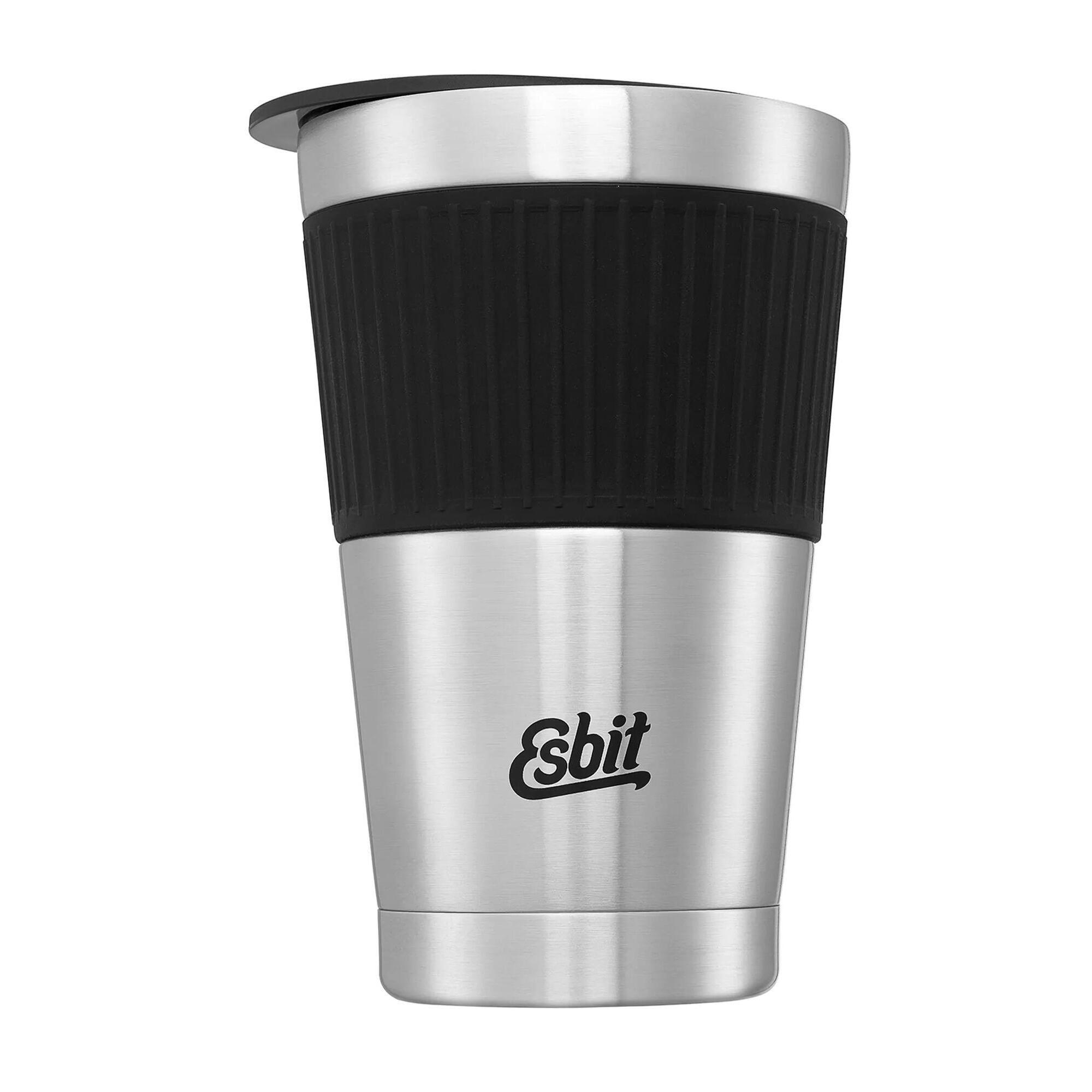 Esbit - Mug Isotherme Sculptor Café Auto Tasse À 550 Ml - Bouteille Isotherme - Gris - 550 Ml - Decathlon