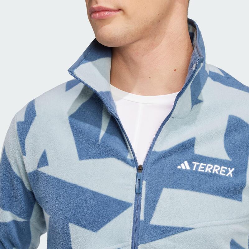 Bunda Terrex Multi Printed Full-Zip Fleece