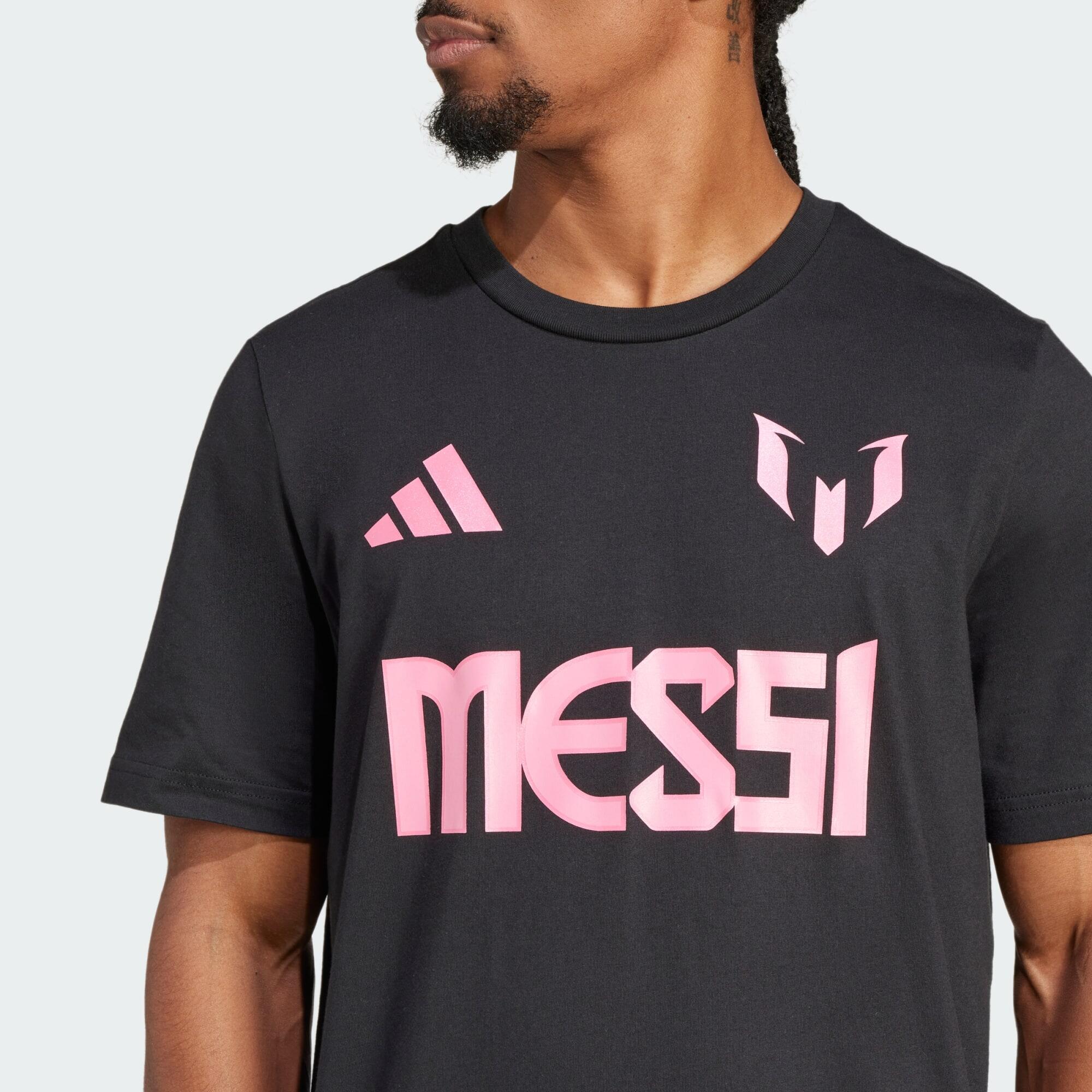 T-shirt graphisme Nom et numéro de Messi 4/5