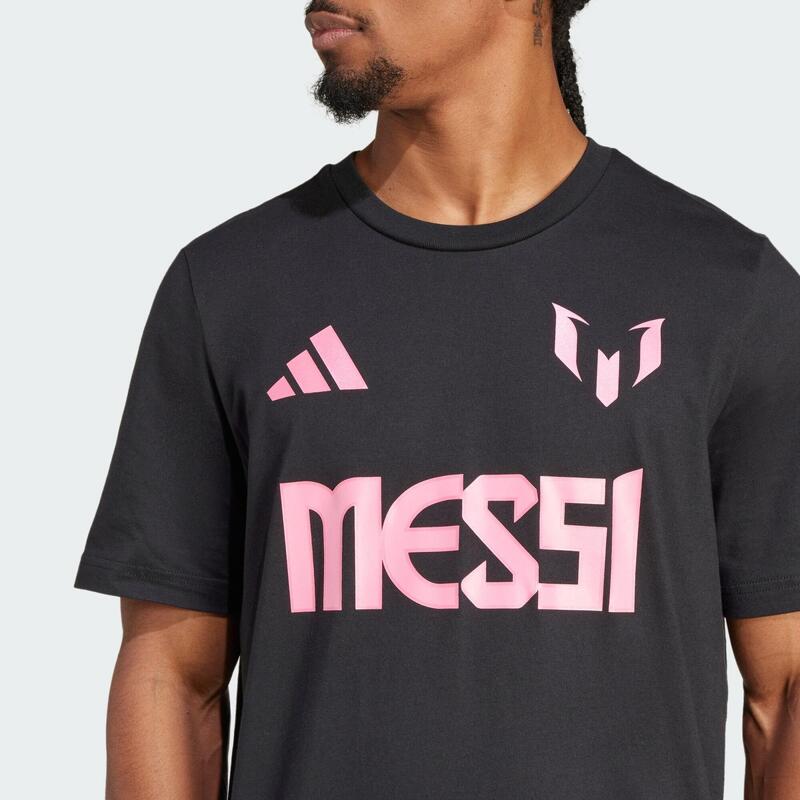 T-shirt graphisme Nom et numéro de Messi