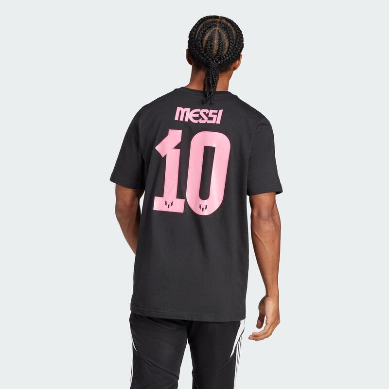 T-shirt graphisme Nom et numéro de Messi