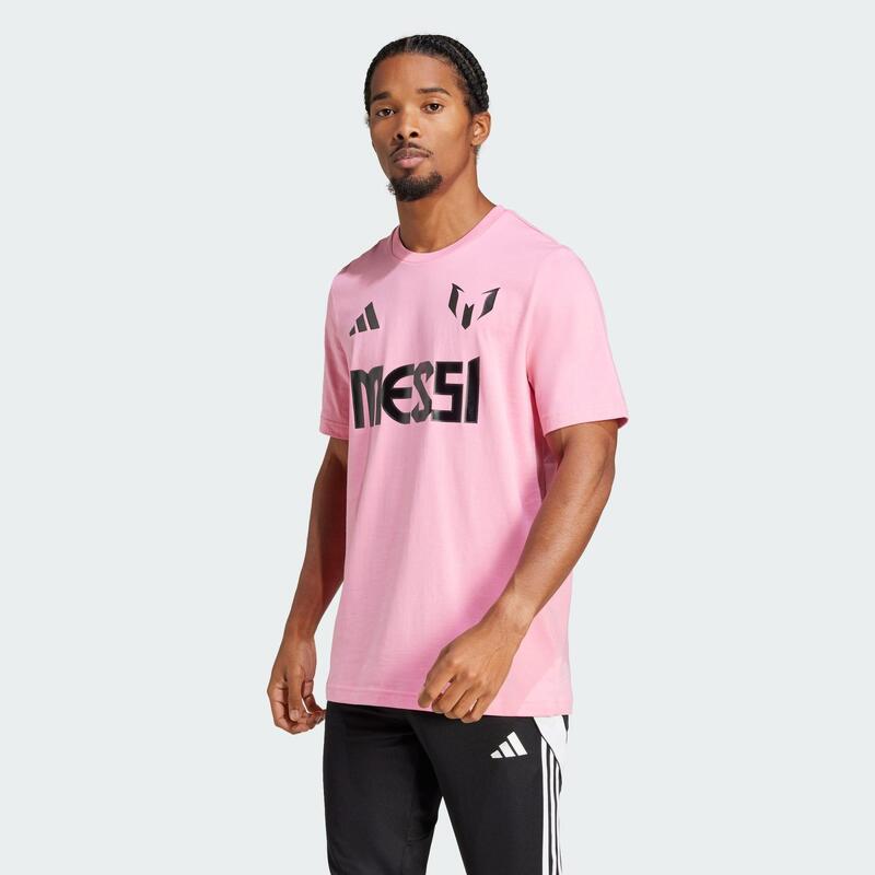 T-shirt graphisme Nom et numéro de Messi