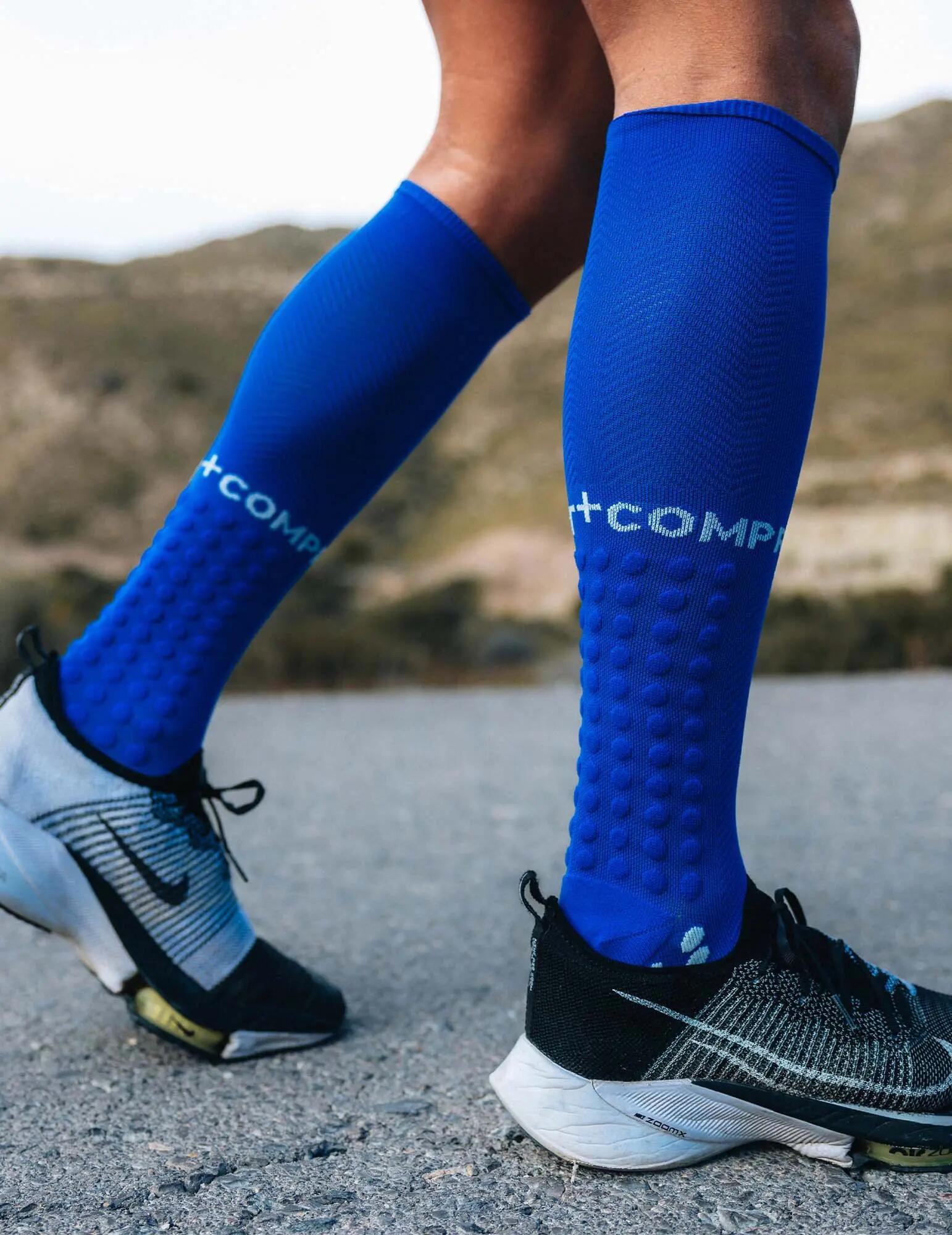 Chaussettes hautes compression "Full Socks Run" Compressport (lot de 2) 3/4