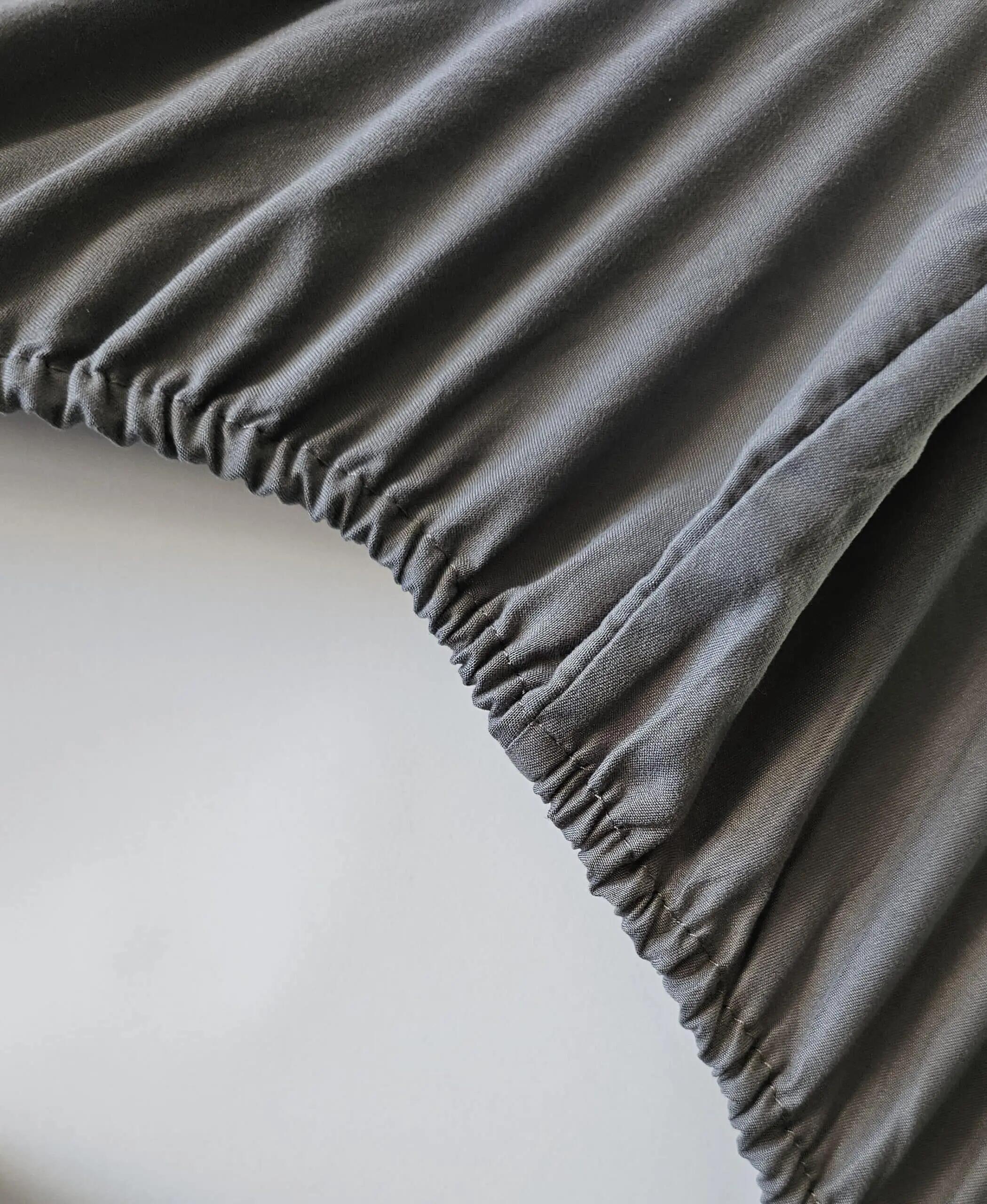 Dachzelt Spannbettlaken 160x240- kuscheliges Spannbetttuch 220-240*160-165, Grau 4/4