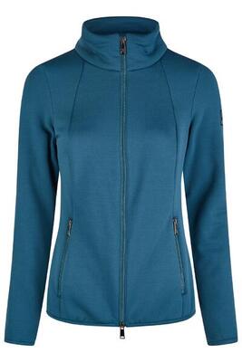 Pikeur dames polartec jas 6036 selection blauw -