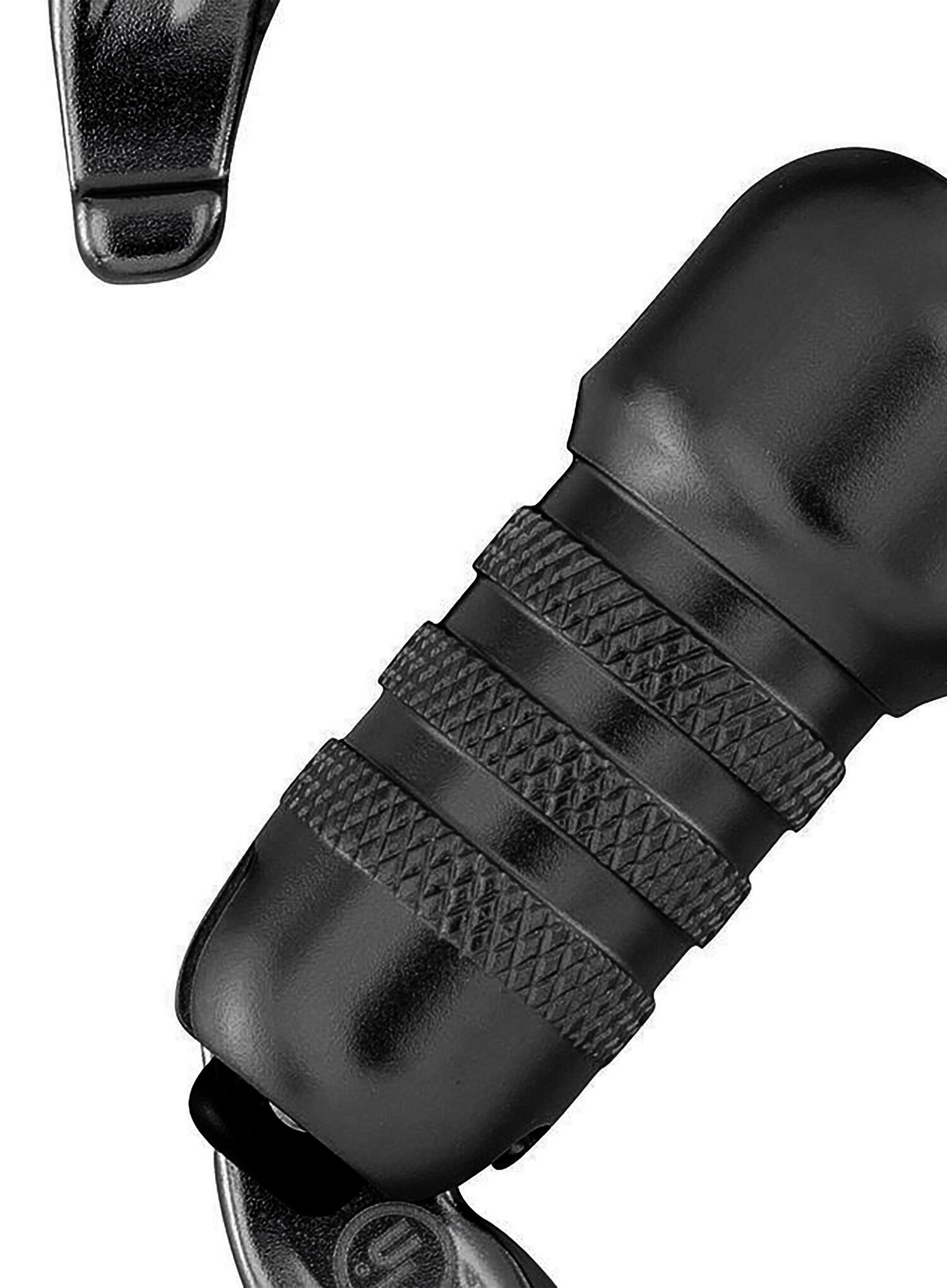 Mousqueton Petzl BM'D Triact-Lock aluminium noir asymétrique D 18 mm 32 kN 4/4