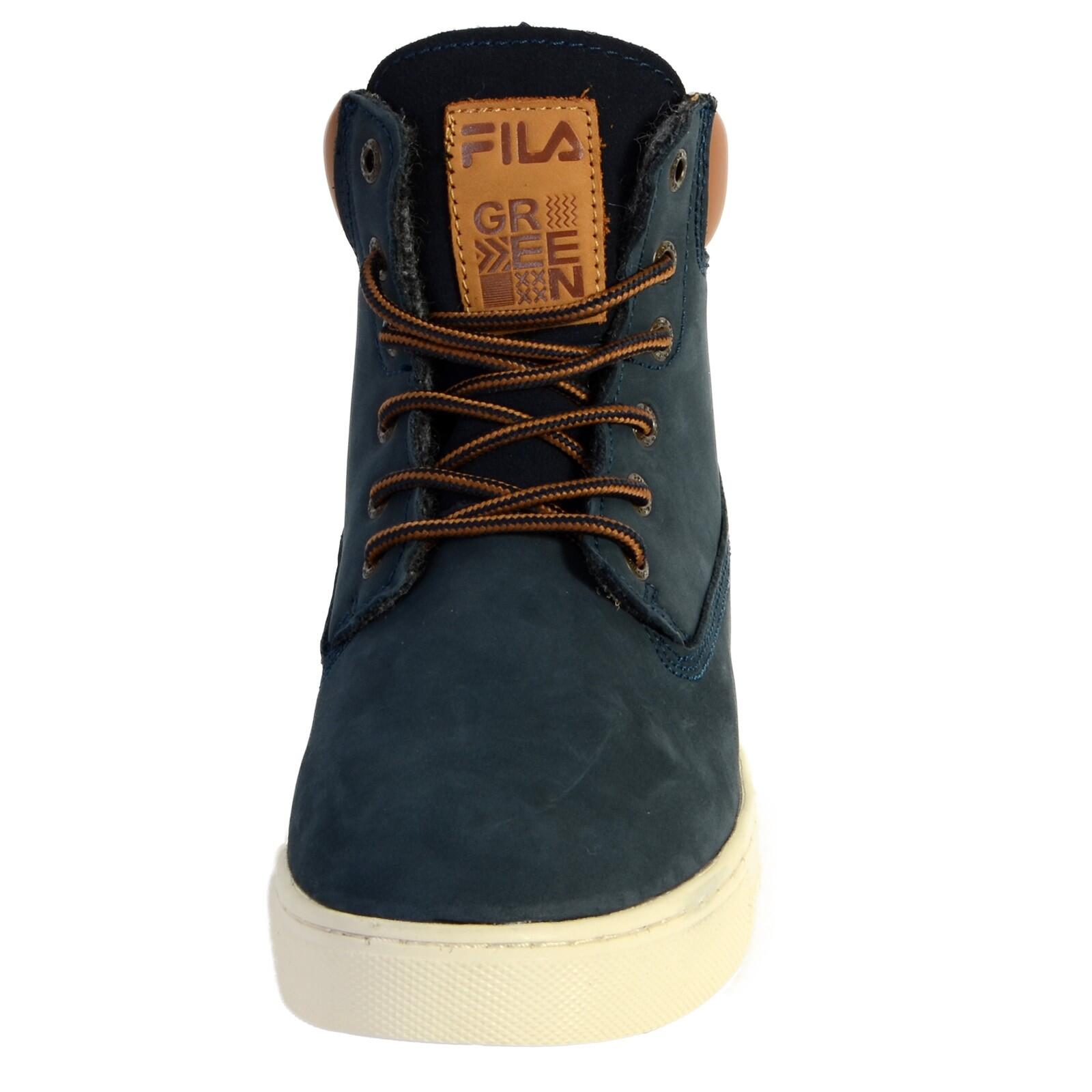Chaussures Fila New York Mid Dress Bleu - Unisex 3/3