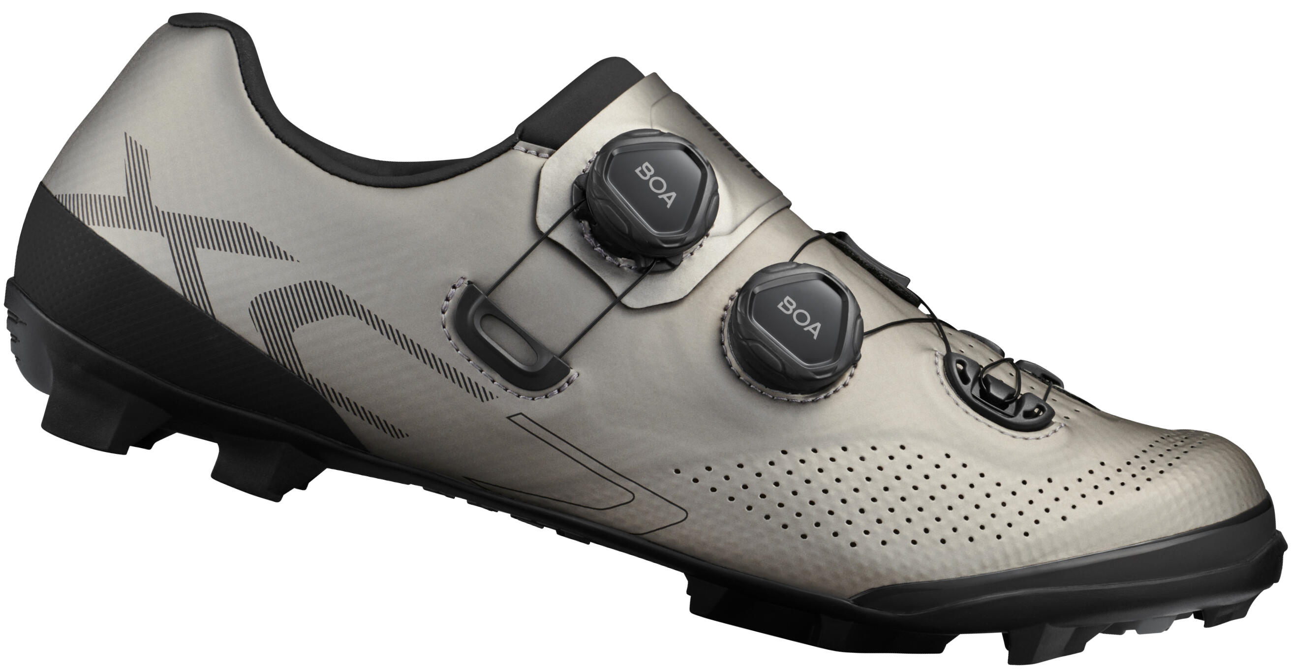 SHIMANO SHIMANO Scarpe da MTB XC702 WIDE, argento