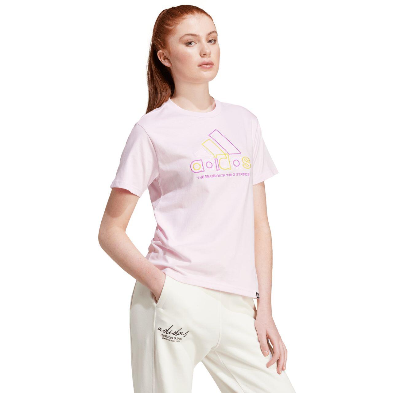 ADIDAS Dames T-shirt Xpress Logo - 100% katoen 3/6