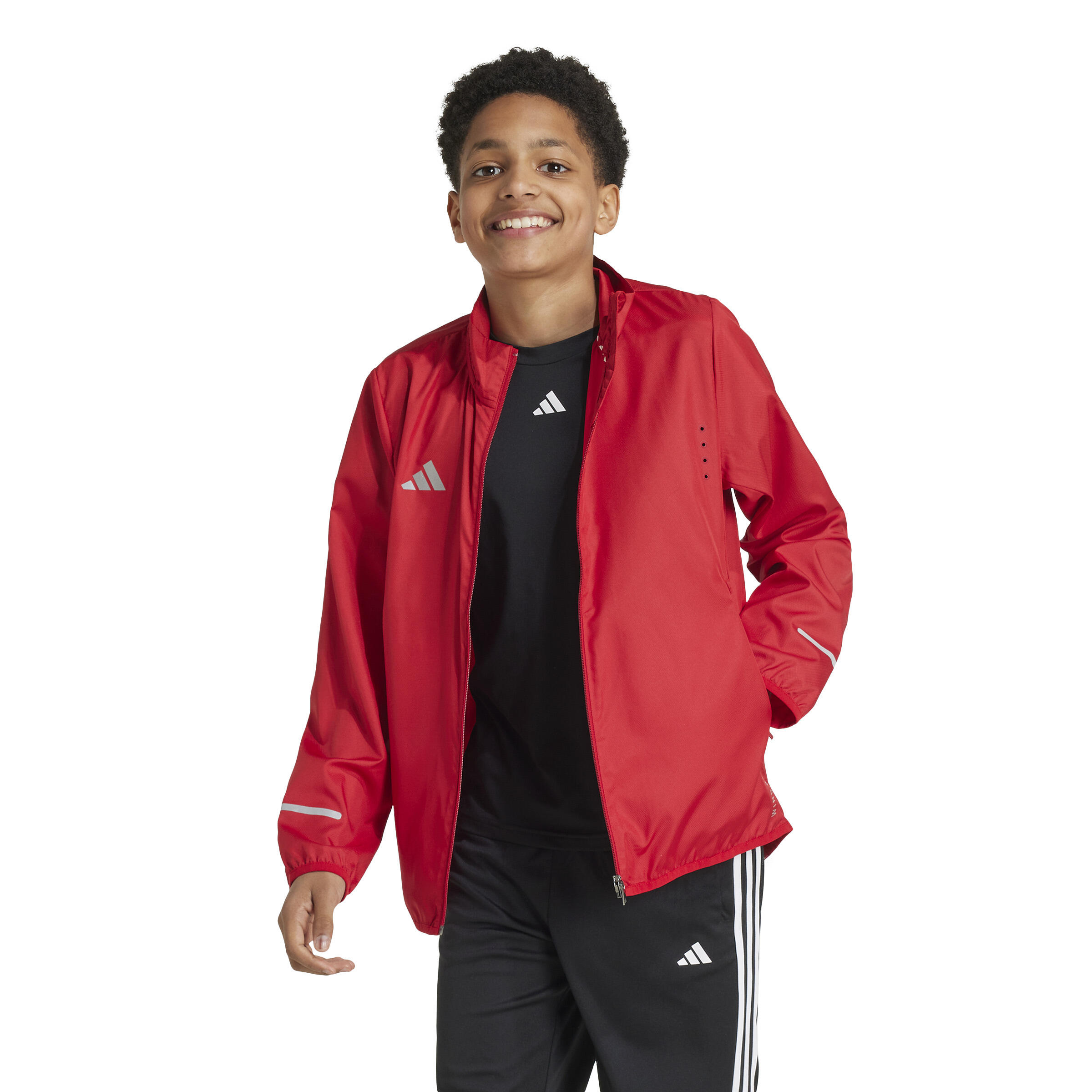 adidas Kinder Laufjacke J Team RDY Jacket 2/11