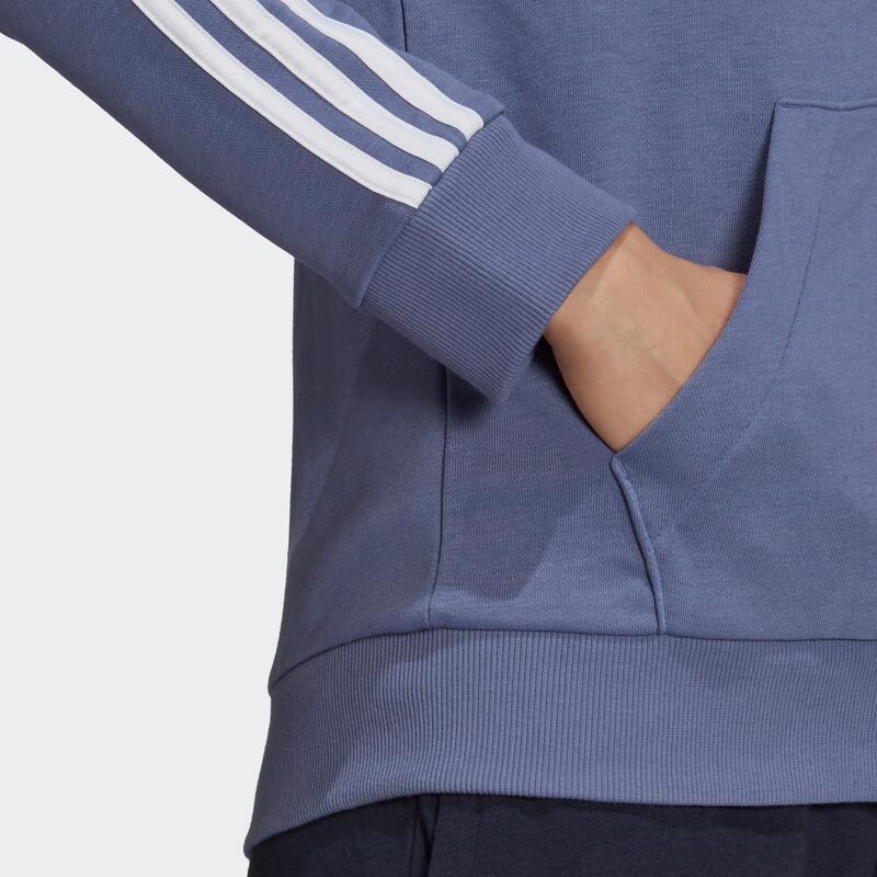 Veste à capuche Essentials French Terry 3-Stripes Full-Zip