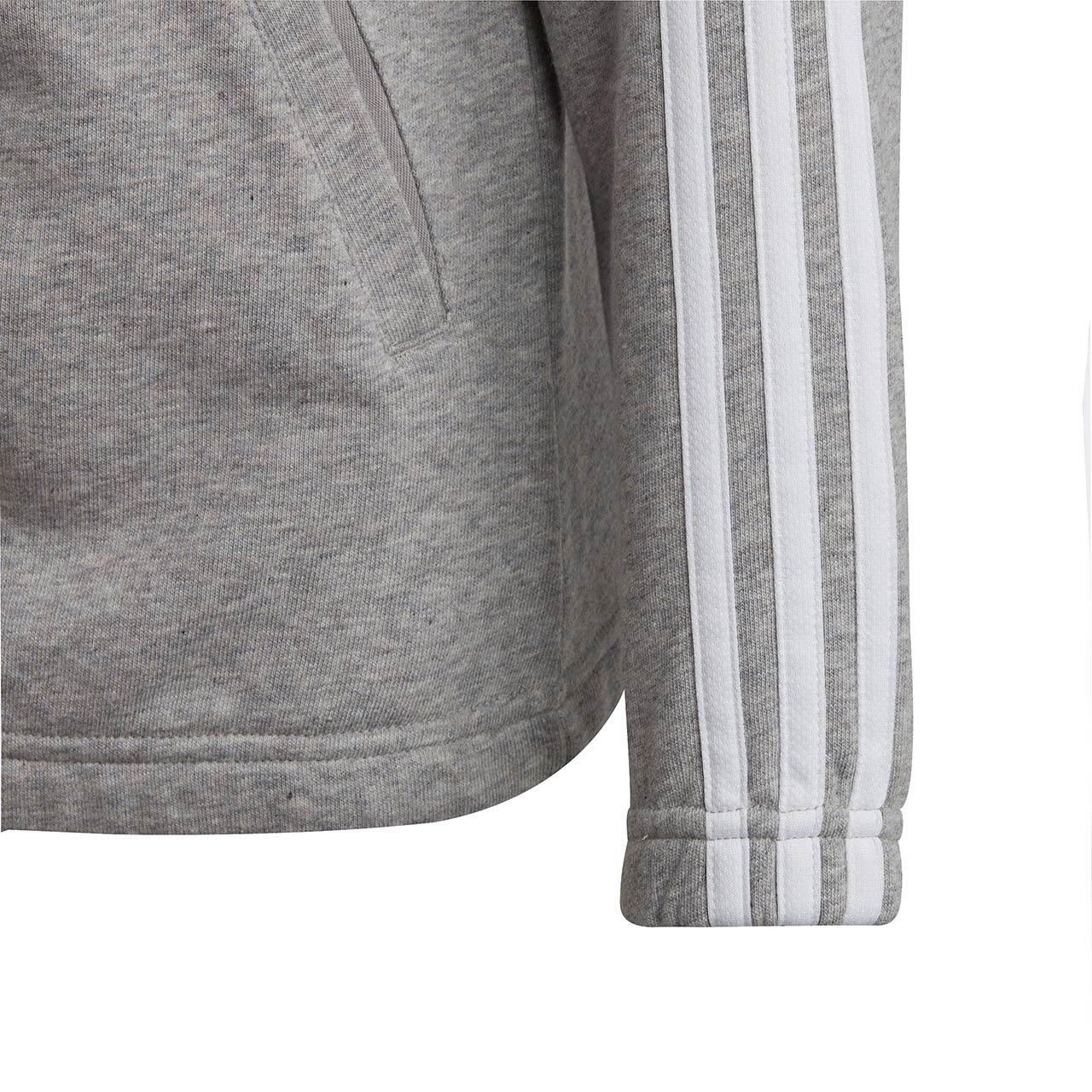 Bluza dla dzieci adidas Essentials 3-Stripes Full-Zip Hoodie 3/5