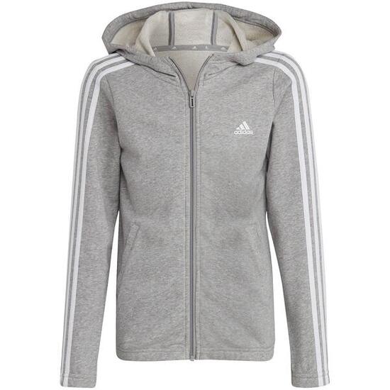 Bluza dla dzieci adidas Essentials 3-Stripes Full-Zip Hoodie
