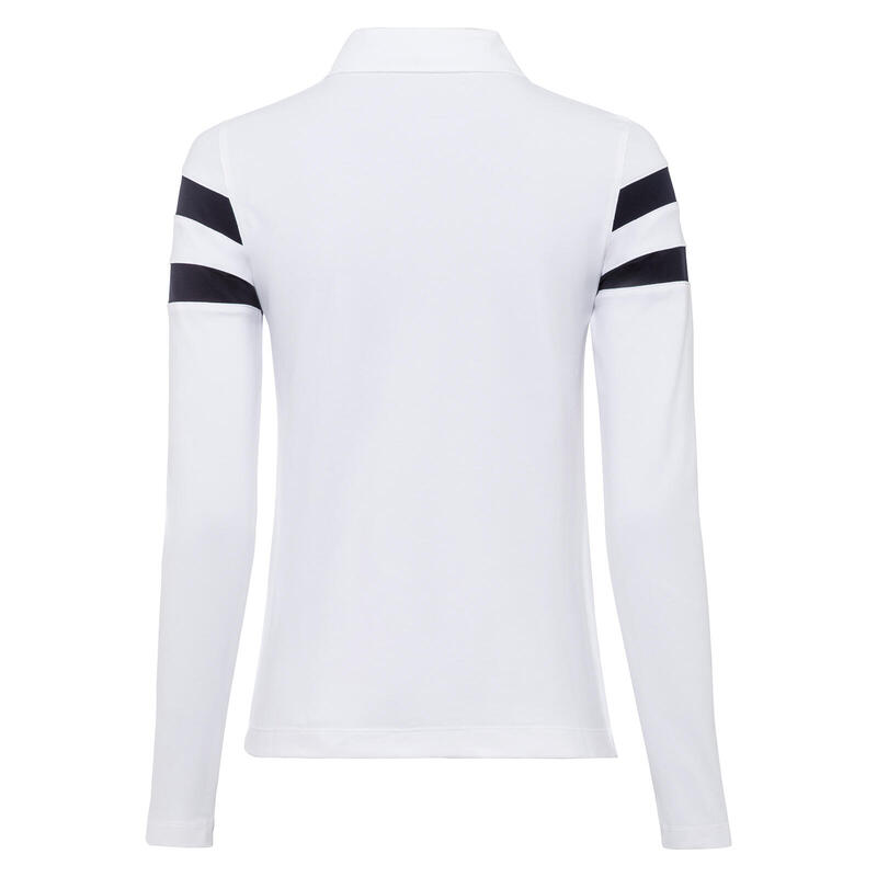 Polo femme Golfino Classic tricolore