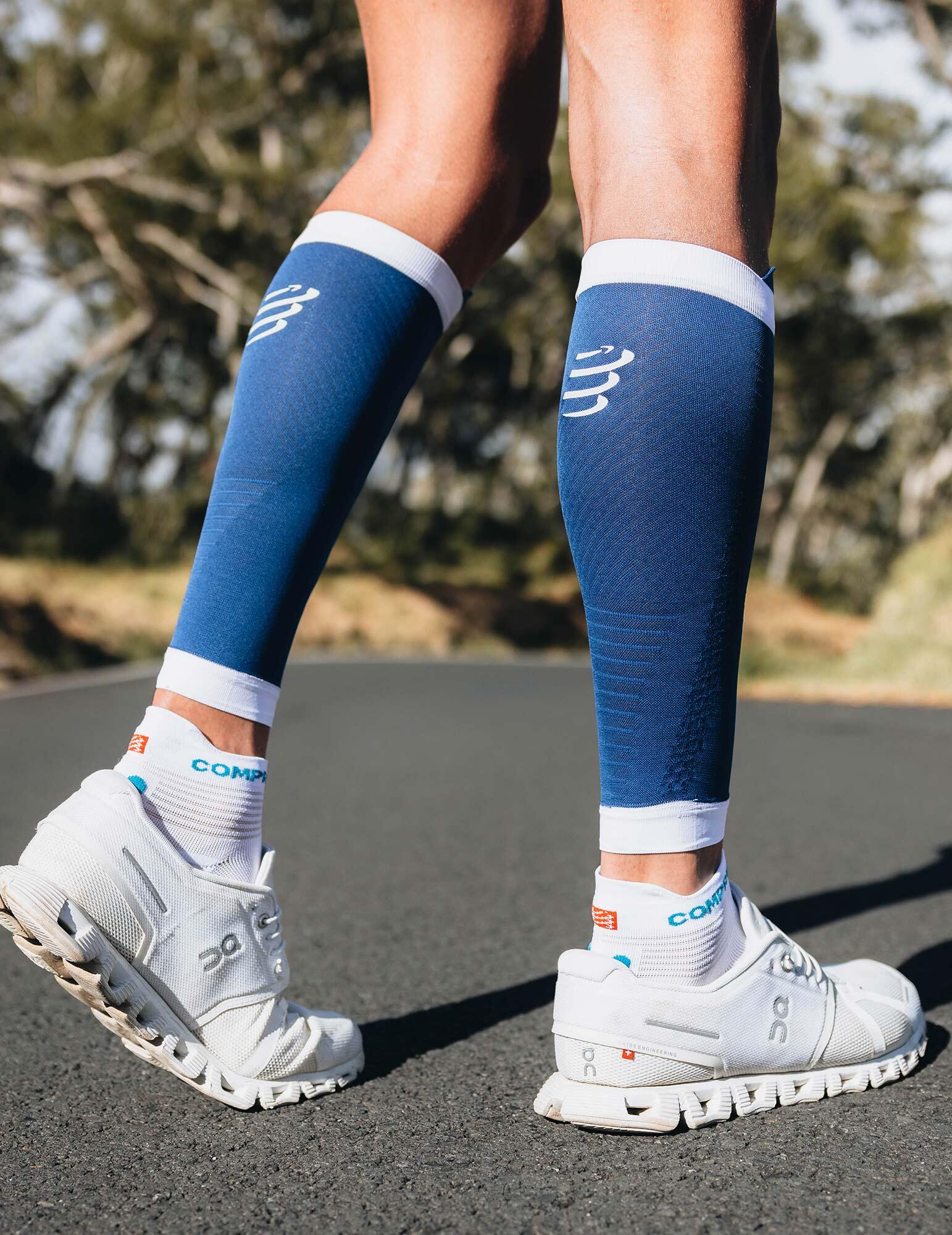 Manguitos de compresión para pantorrilla Compressport R2 3,0" (lote de 2) 3/4
