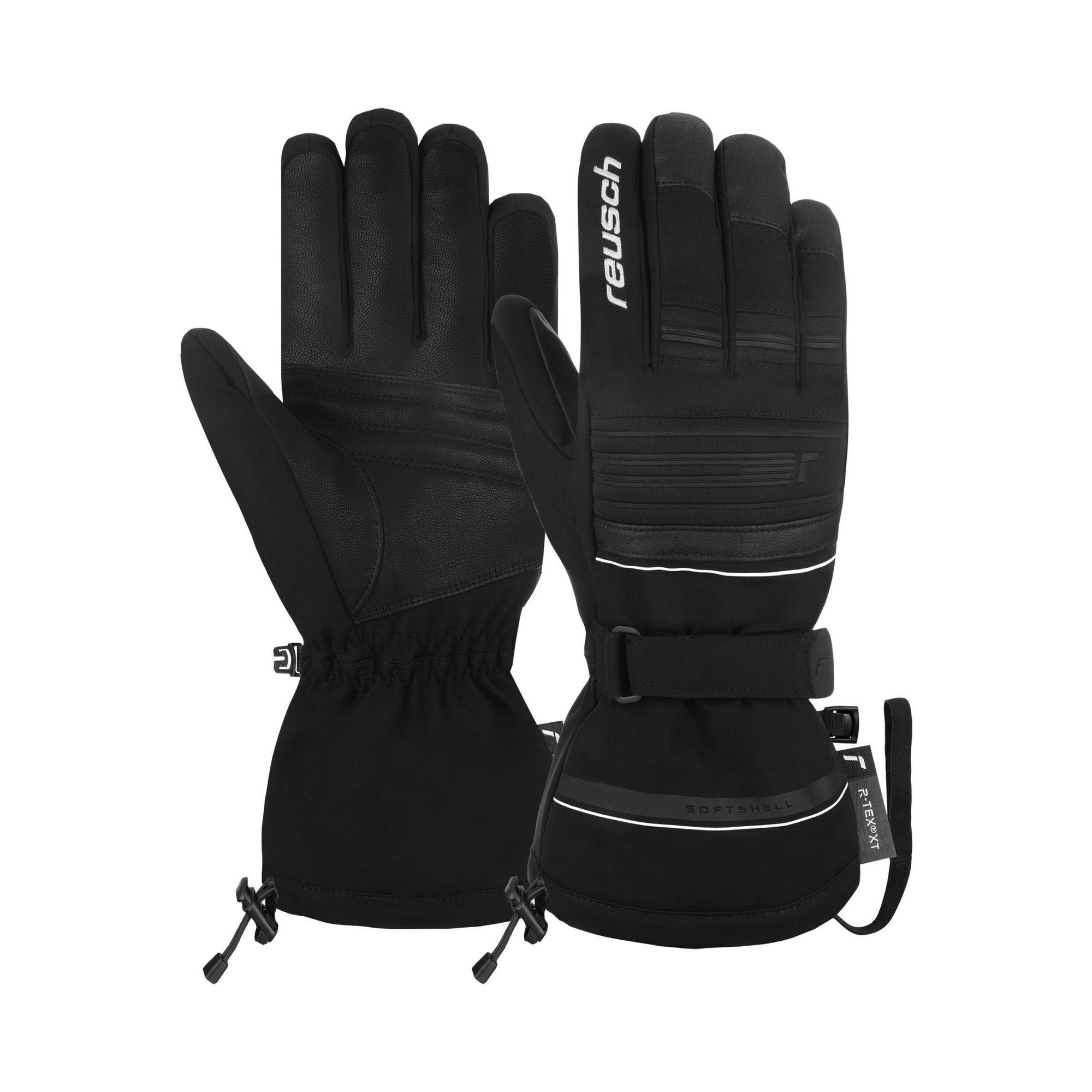 Reusch - Reusch Gants De Ski Conan R-tex - Black/white - Gants - Blanc|noir - 8 À 10 Ans - Decathlon