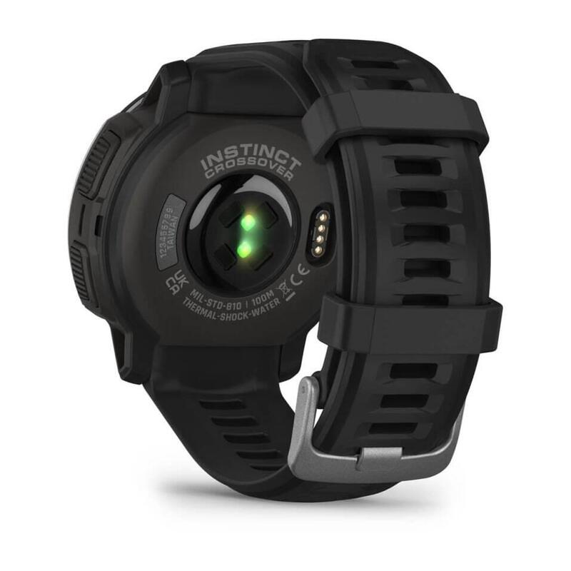 Montre connectée Sans genre Garmin Instinct® Crossover Argenté