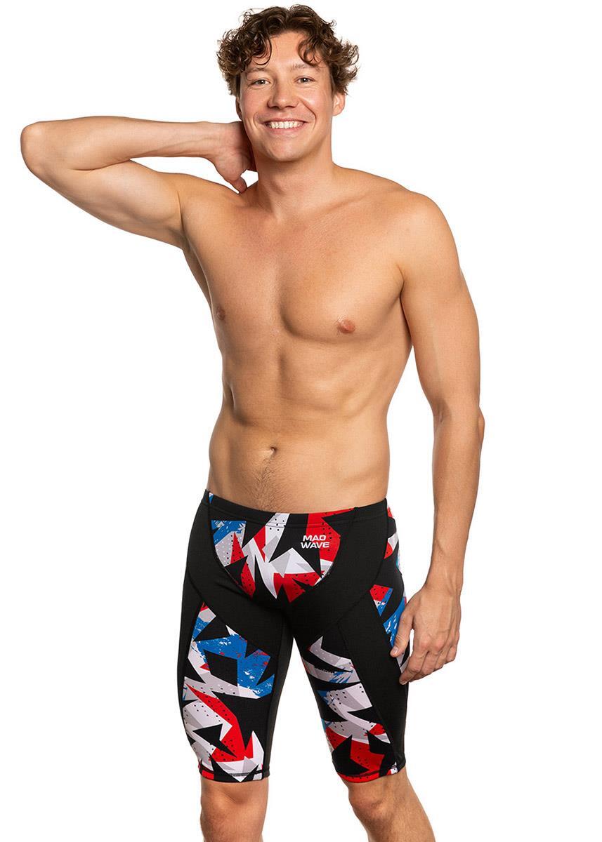 MAD WAVE Mad Wave Power PBT H3 Low-waist Jammers - Black / Multi
