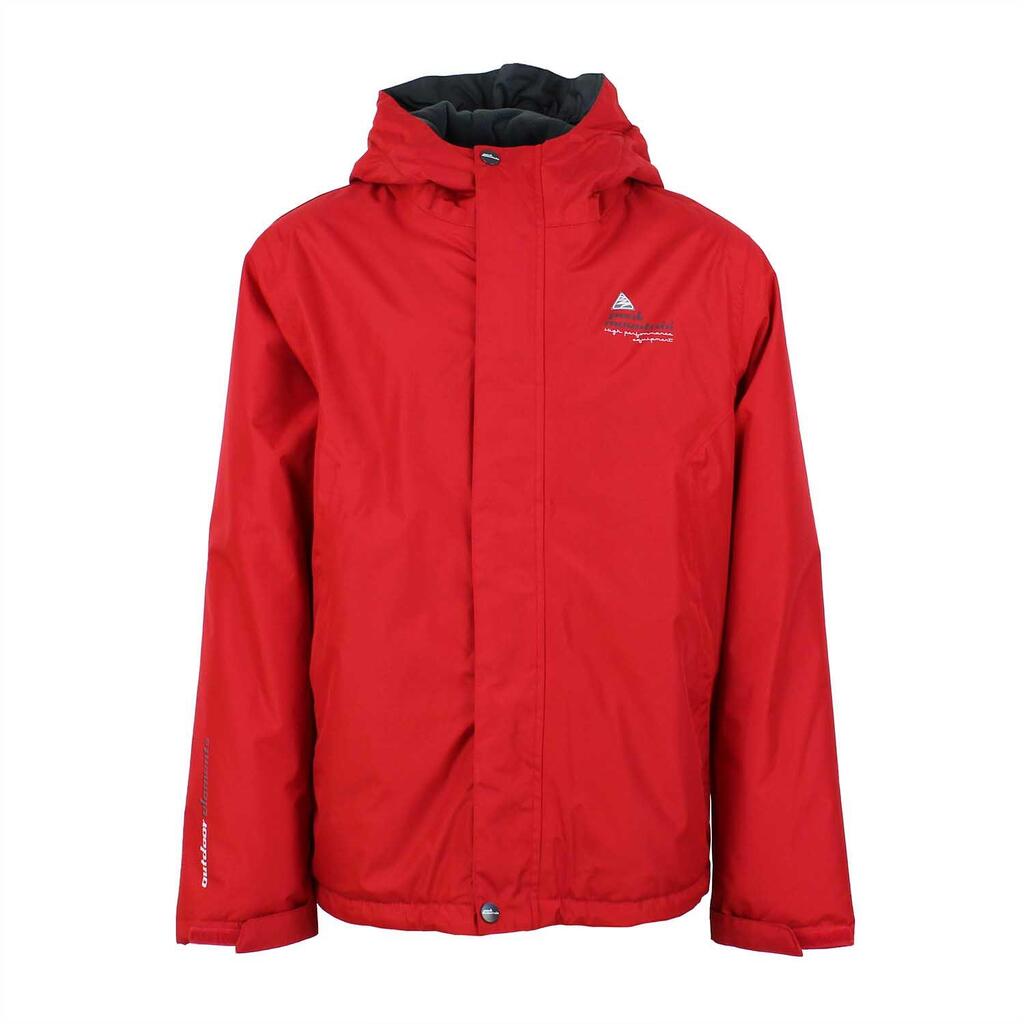 Children's double fleece ski jacket Peak Mountain Ecajik