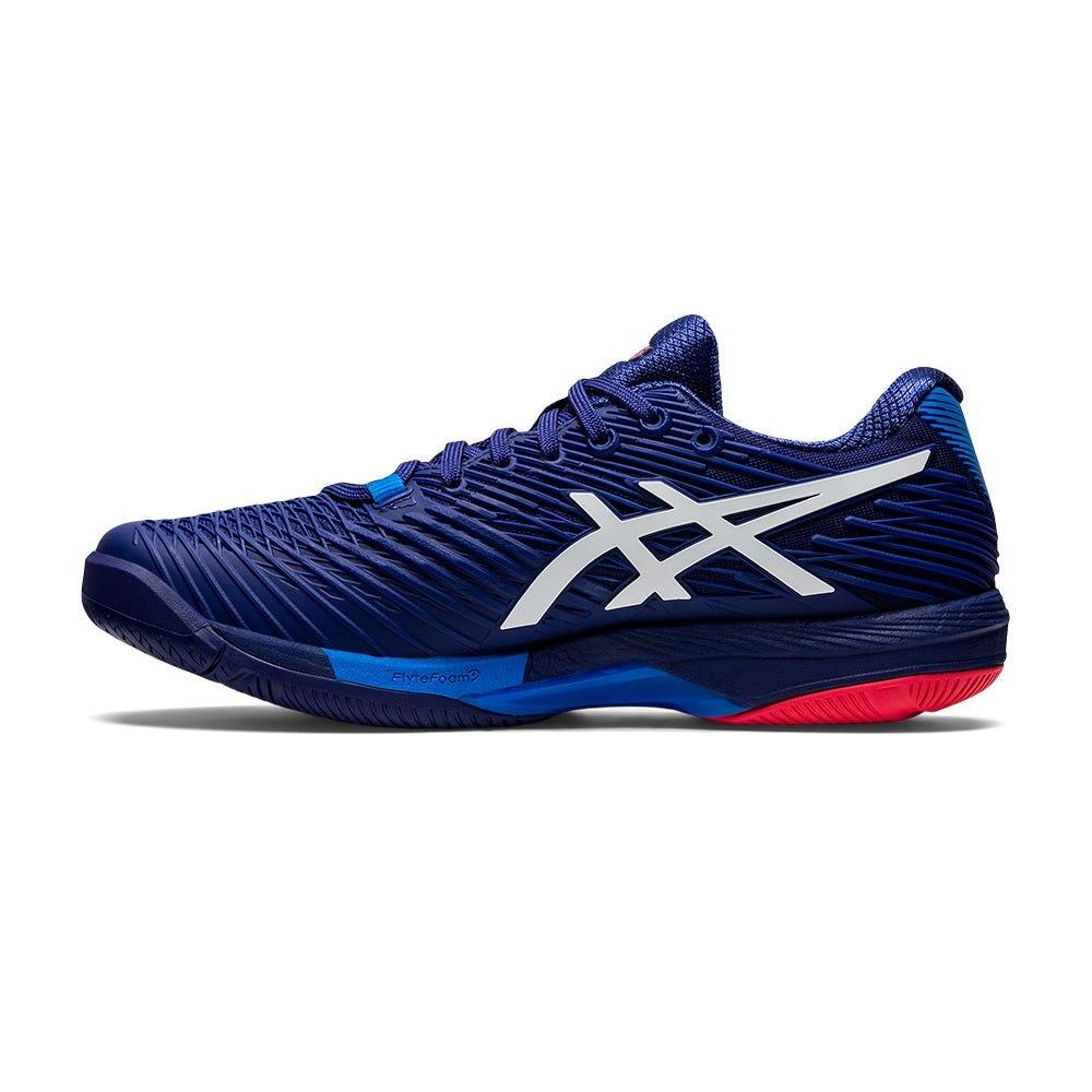White And Blue Asics Solution Speed Ff 2 1041a182 401 2/5
