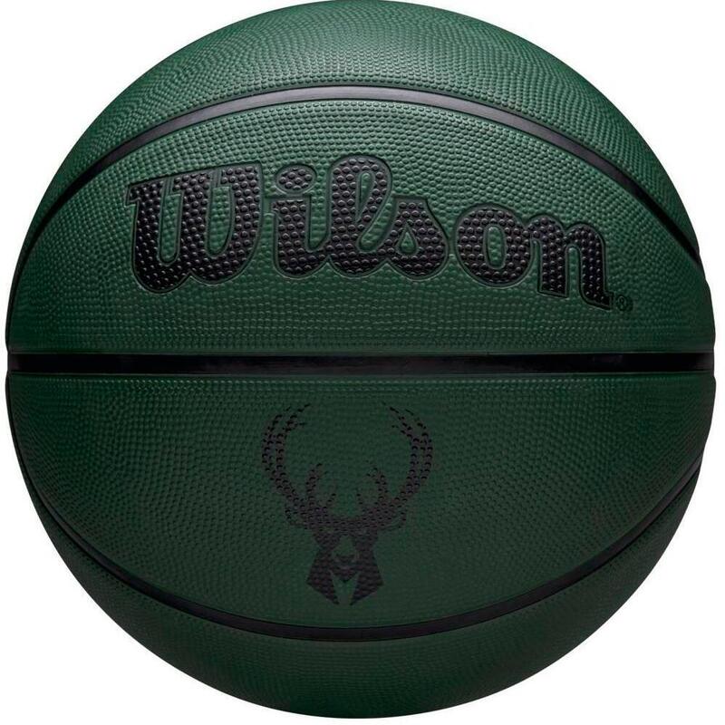 Wilson NBA Team Tribute Solid Basketbal - Milwaukee Bucks