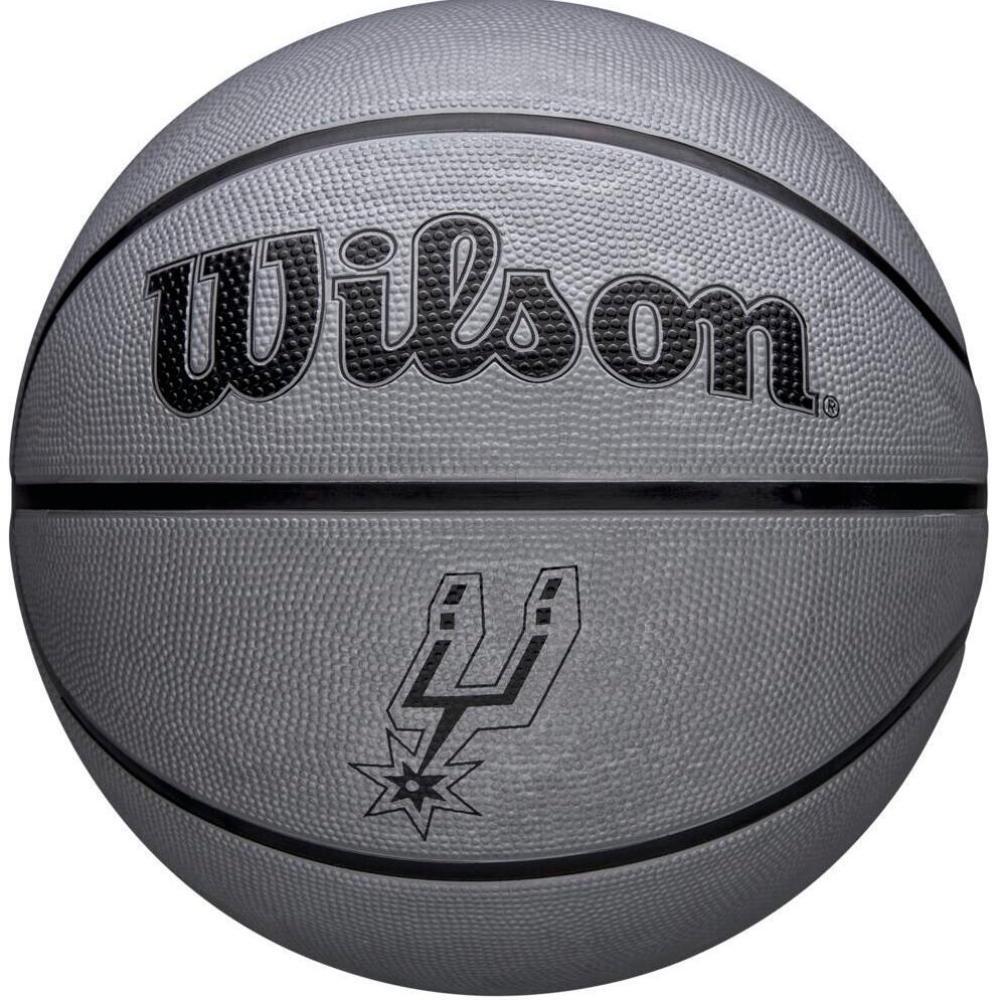 Bola de basquetebol sólida Wilson NBA Team Tribute - San Antonio Spurs