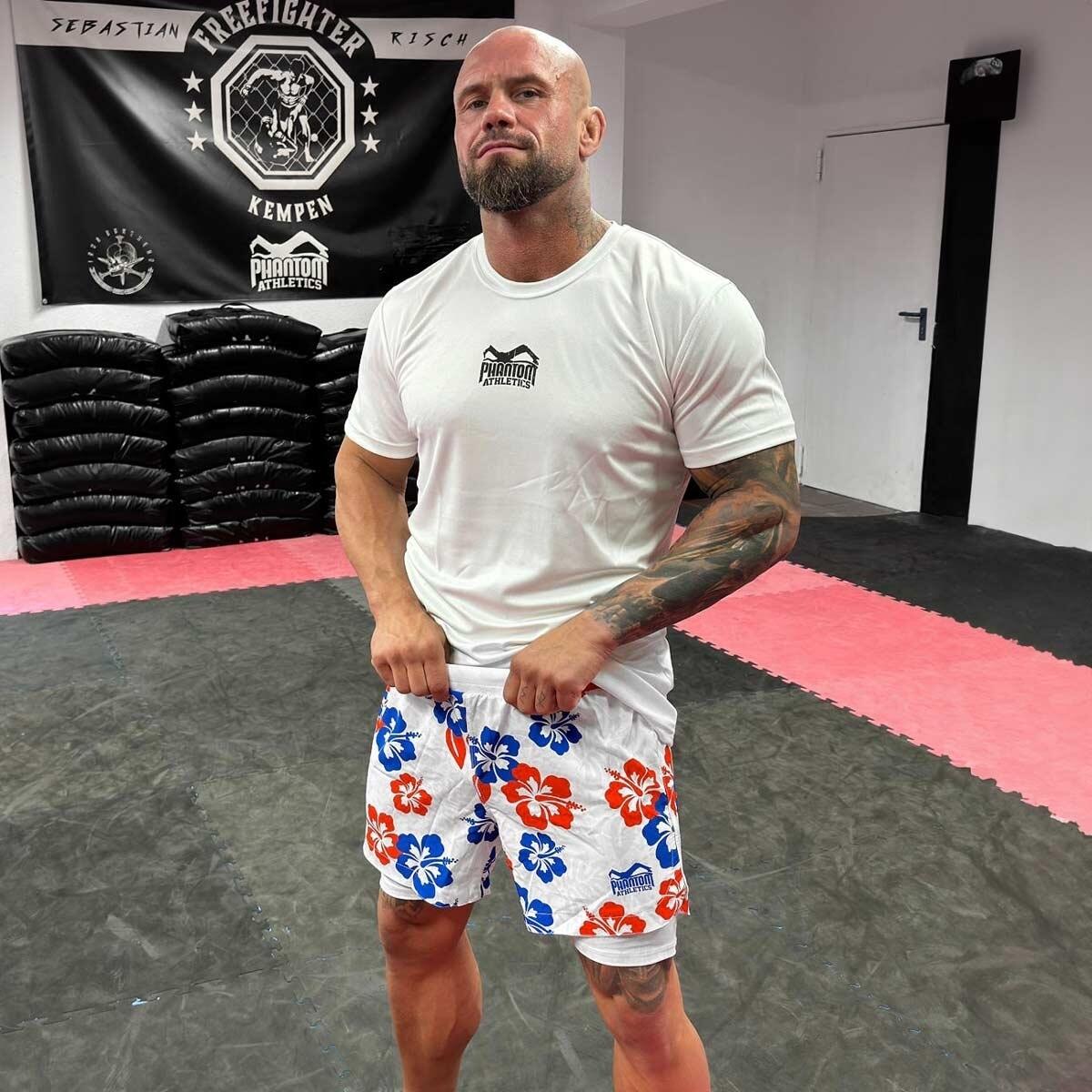 Fightshorts FUSION 2in1 Hawaii 3/3