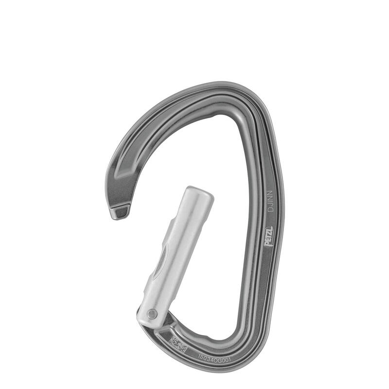 Mousqueton Petzl Djinn - robust și ușor de utilizat